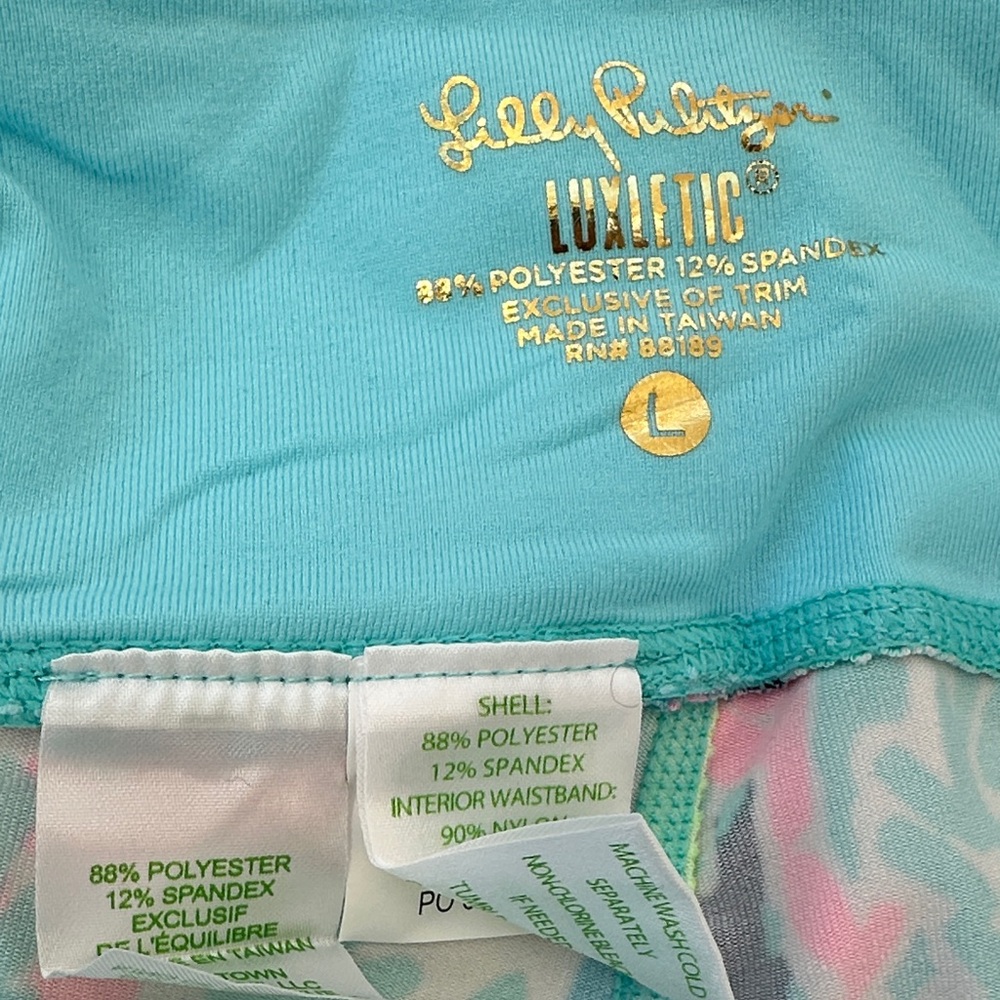 Lilly Pulitzer Lets cha cha Luxletic crop leggings - Picture 2 of 5